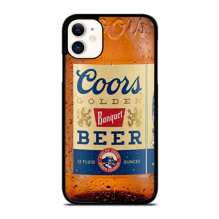 BEER BOTTLE COORS GOLDEN BANQUET iPhone 11 Case