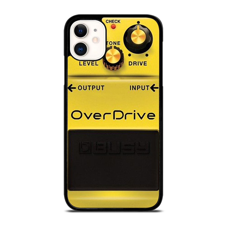 BOSS ELECTRIC GUITAR PEDAL EFFECT OVERDRIVE iPhone 11 Case