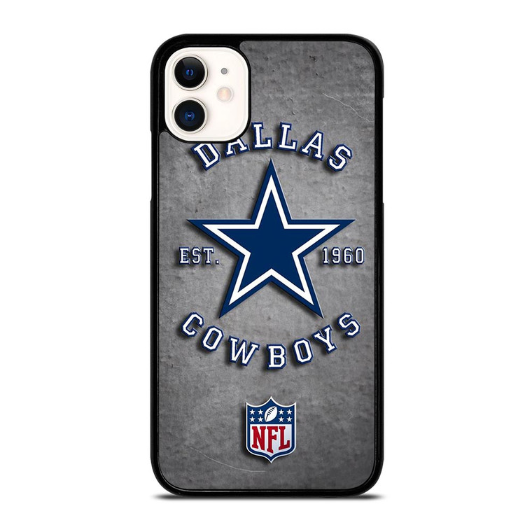 DALLAS COWBOYS LOGO FOOTBAL TEAM NFL EST 1960 iPhone 11 Case