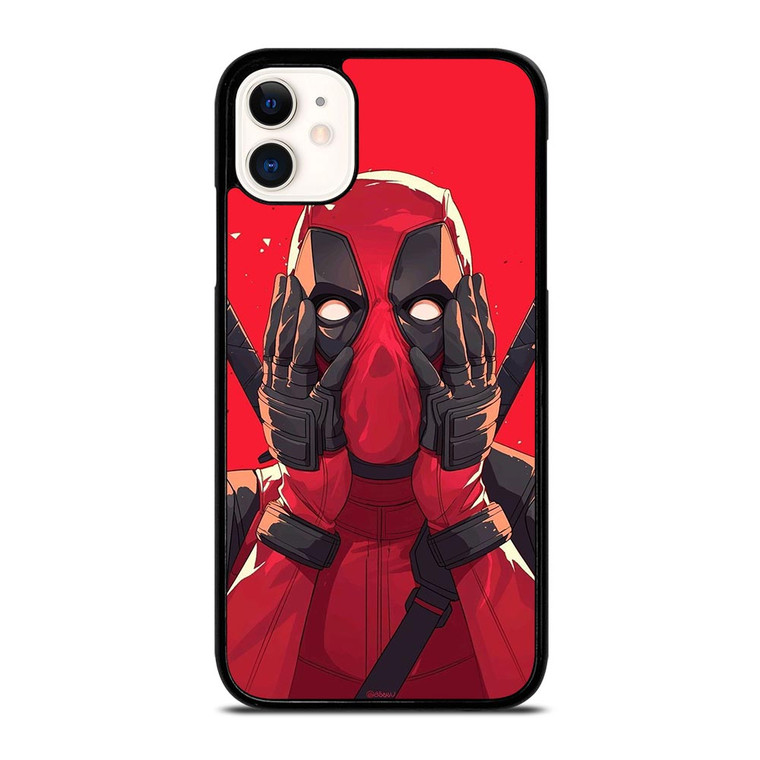 DEADPOOL MARVEL SURPRISED iPhone 11 Case