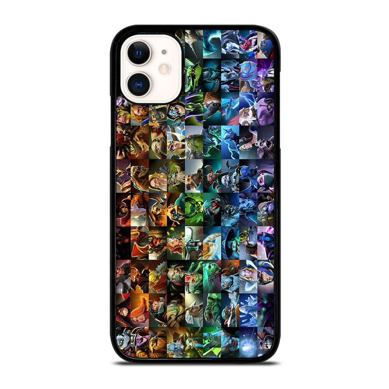 DOTA GAME ALL CHARACTER iPhone 11 Case