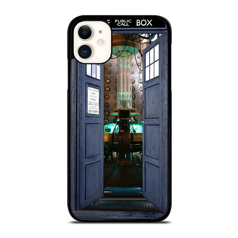 DR.WHO TARDIS OPEN THE DOOR iPhone 11 Case