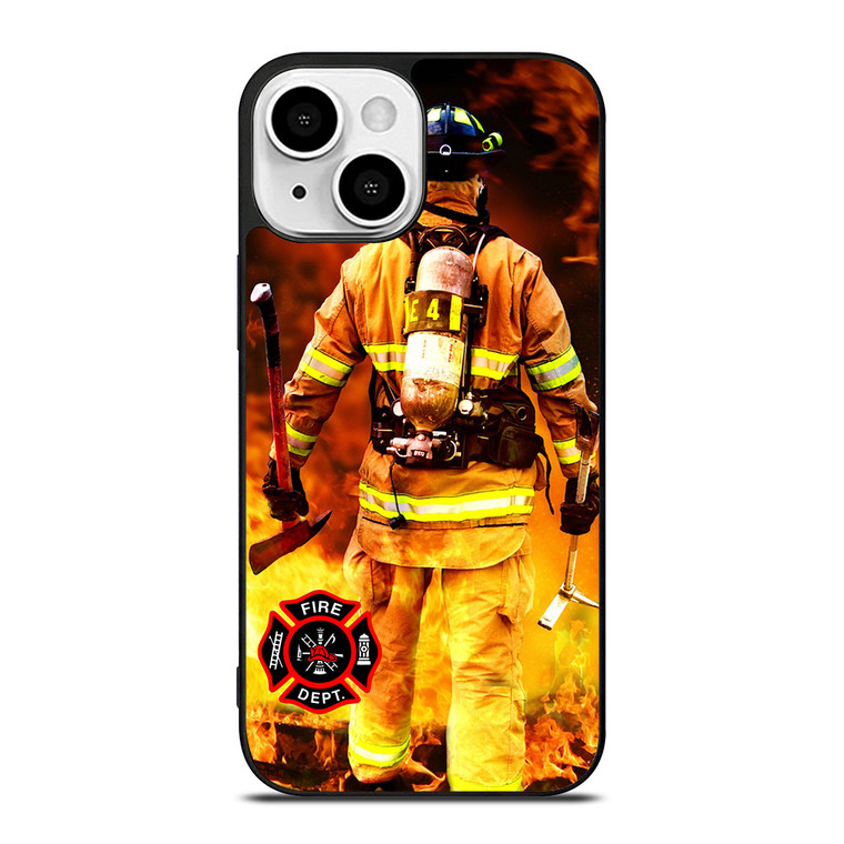 FIREFIGHTER FIREMAN DEPARTMENT iPhone 13 Mini Case