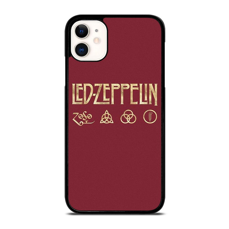 LED ZEPPELIN BAND LOGO iPhone 11 Case