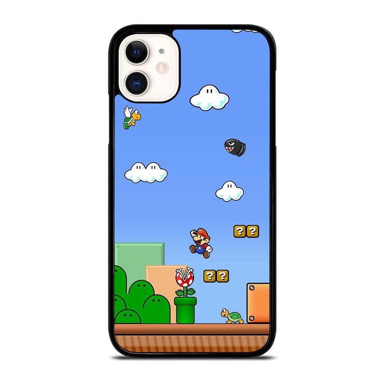MARIO BROS GAME NEW iPhone 11 Case