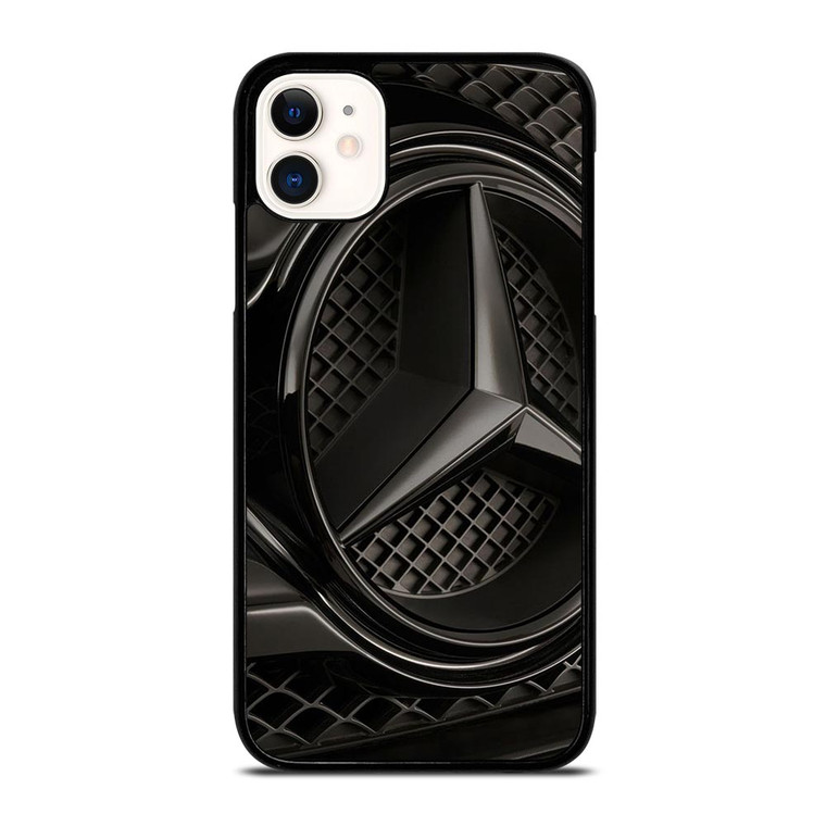 MERCEDES BENZ LOGO BLACK EMBLEM iPhone 11 Case