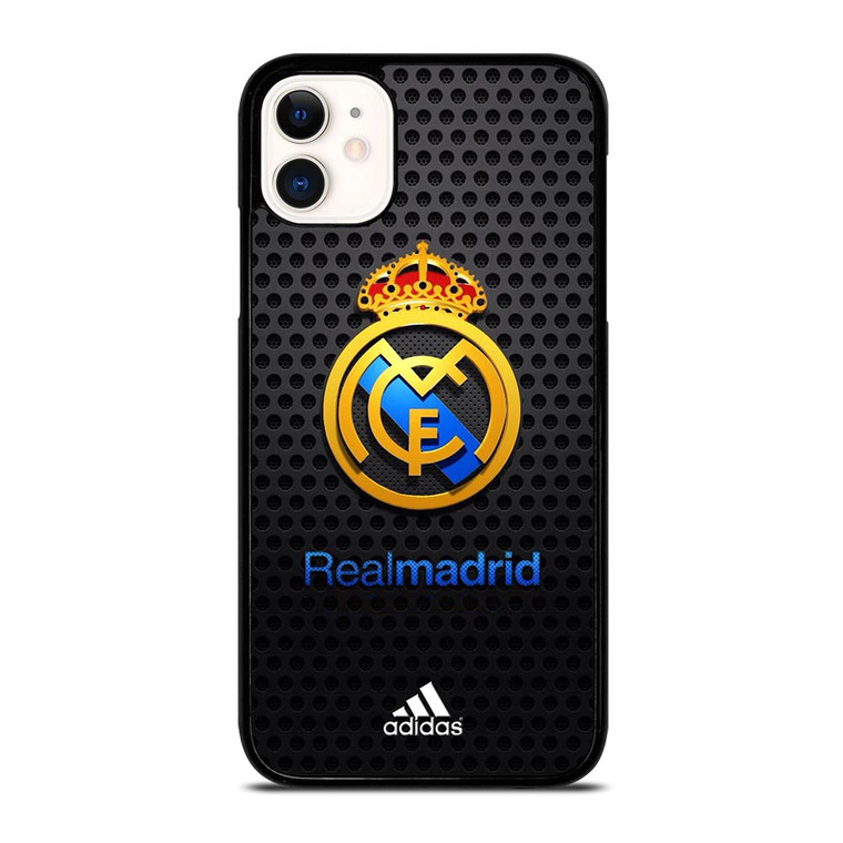 REAL MADRID FC METAL LOGO iPhone 11 Case