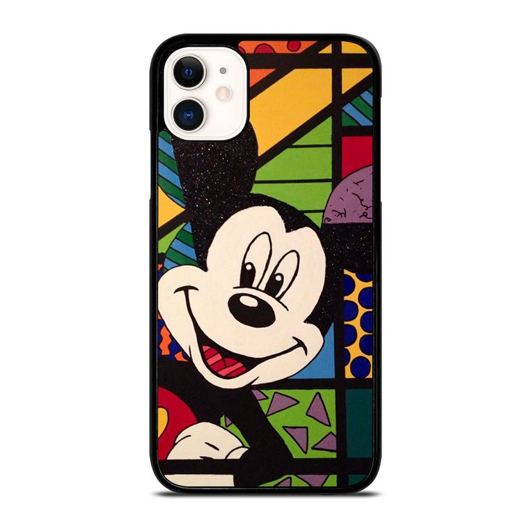 ROMERO BRITTO MICKEY MOUSE iPhone 11 Case