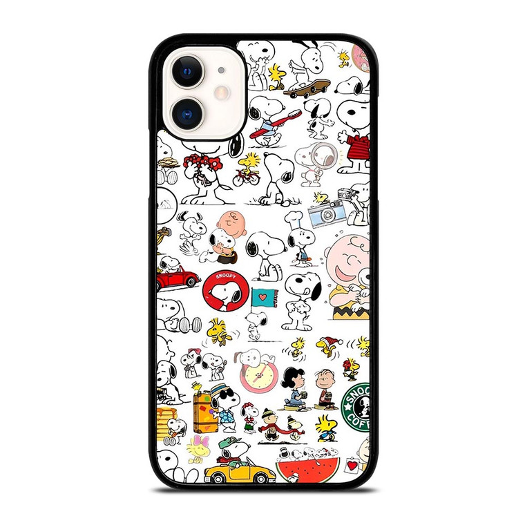 SNOOPY COFFEE THE PEANUTS iPhone 11 Case