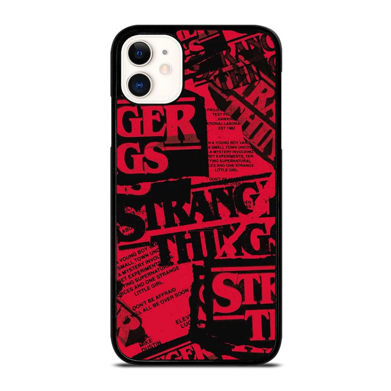 STRANGER THINGS ART LOGO iPhone 11 Case