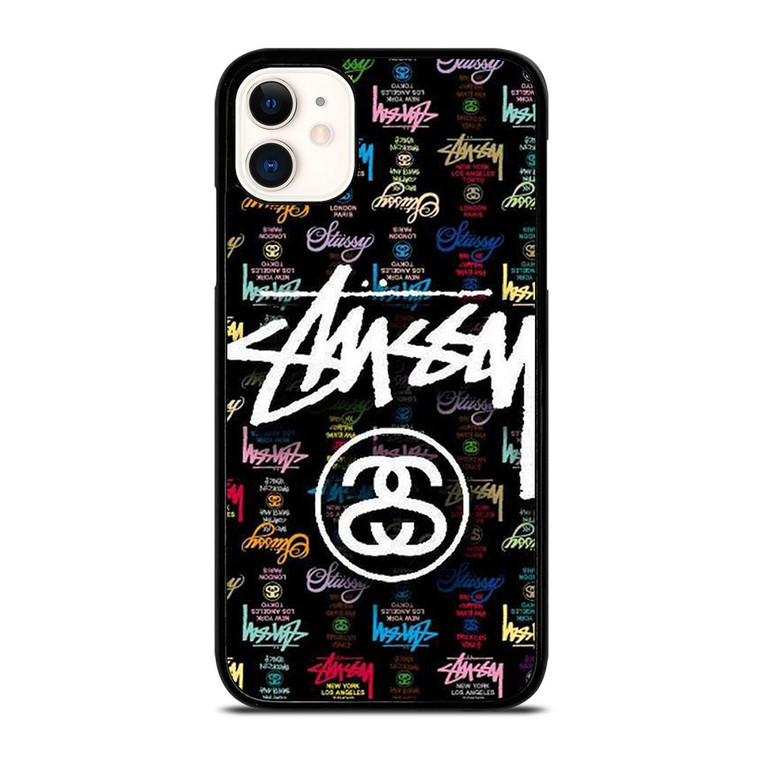 STUSSY FASHION LOGO ICON iPhone 11 Case