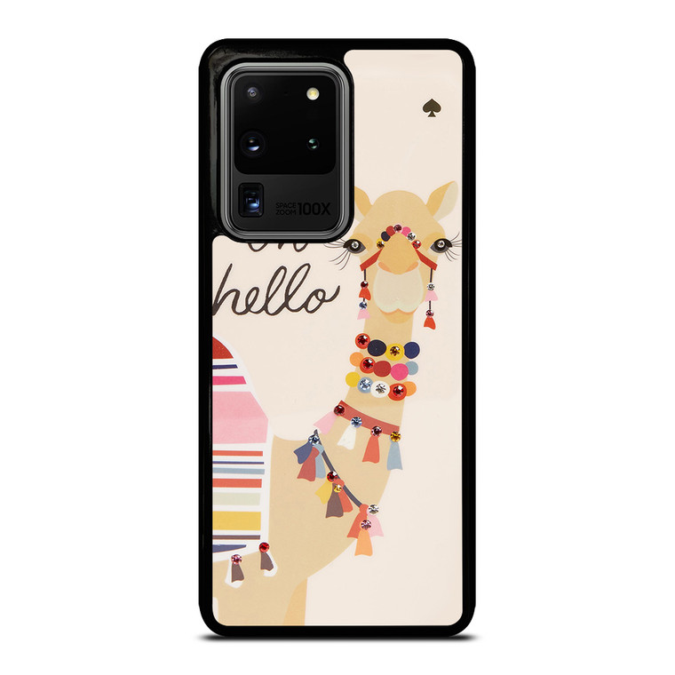 KATE SPADE CAMEL OH HELLO Samsung Galaxy S20 Ultra  Case