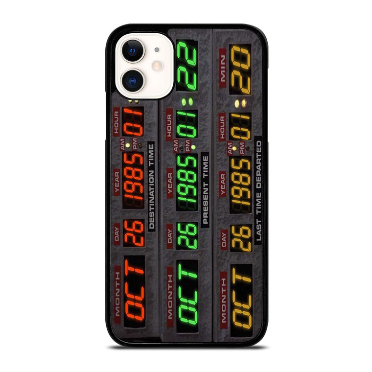TIME CIRCUITS BACK TO THE FUTURE iPhone 11 Case