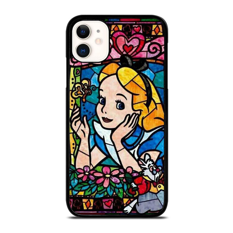 ALICE IN WONDERLAND GLASS DISNEY iPhone 11 Case