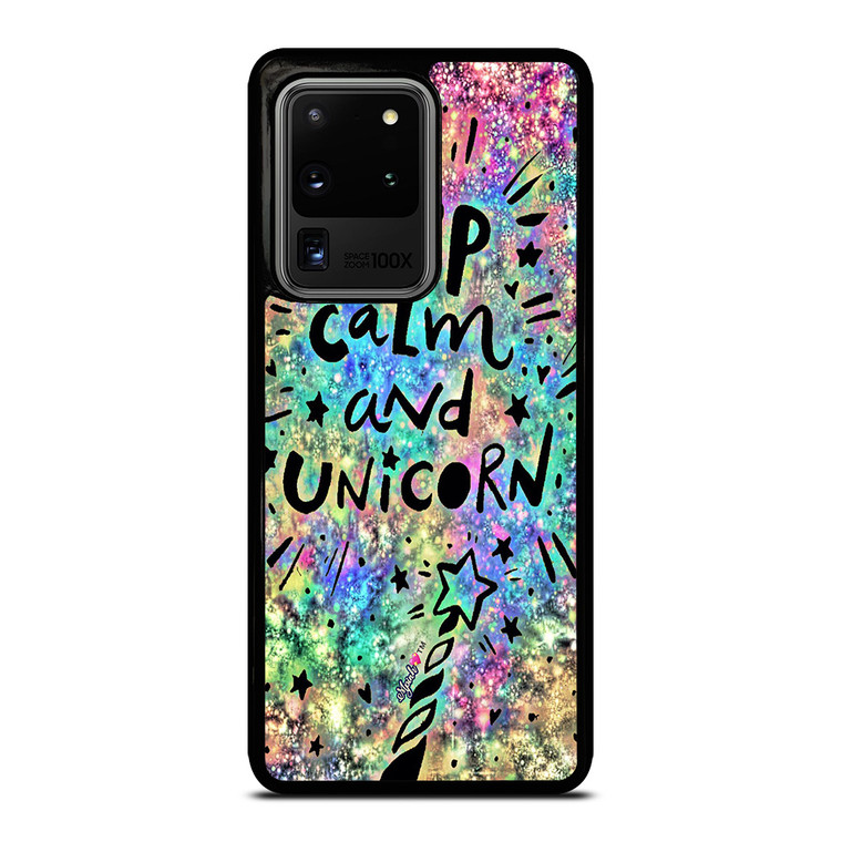 KEEP CALM AND UNICORN Samsung Galaxy S20 Ultra  Case