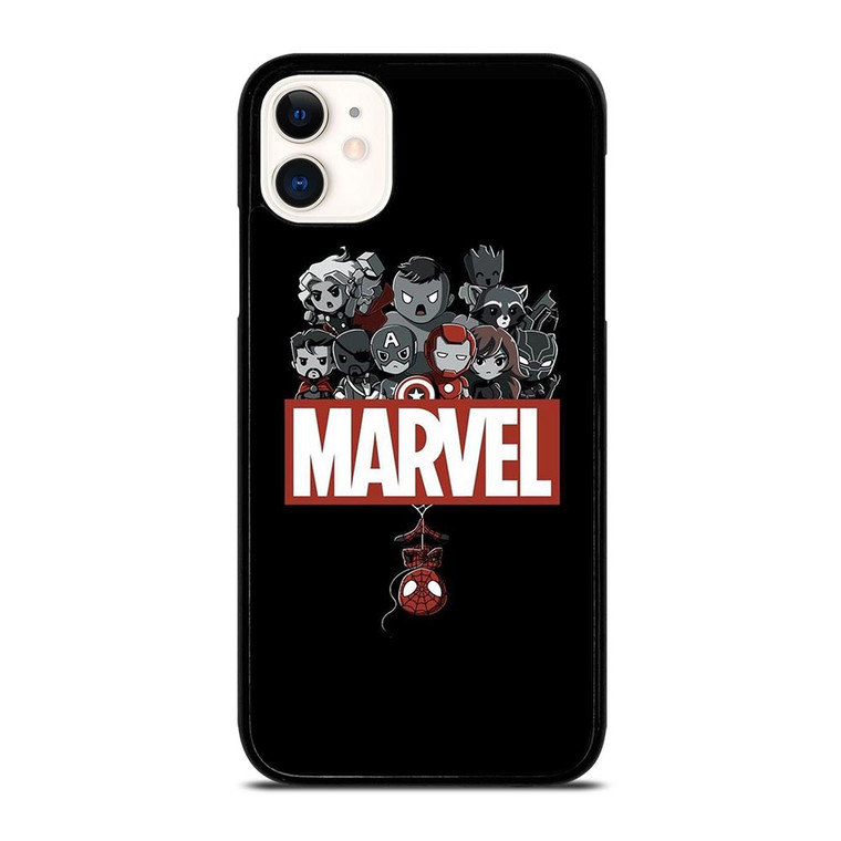 AVENGERS ENDGAME SUPERHERO KAWAII iPhone 11 Case