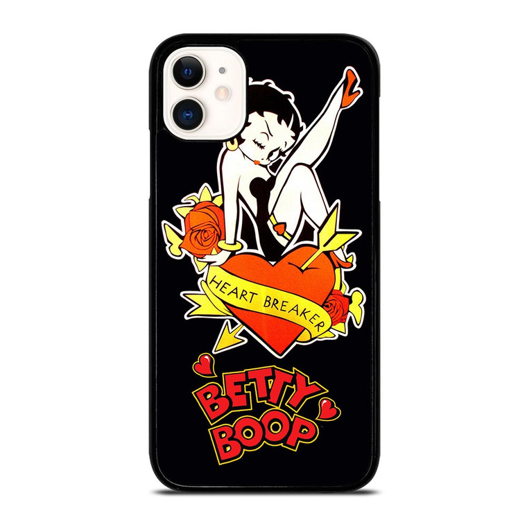 BETTY BOOP heart breaker iPhone 11 Case