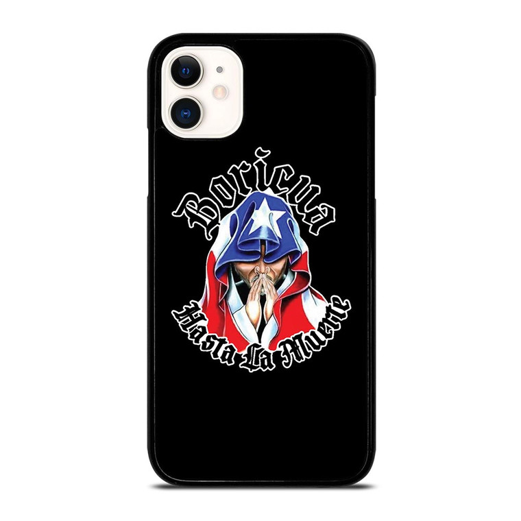 BORICUA PUERTO RICO FLAG iPhone 11 Case