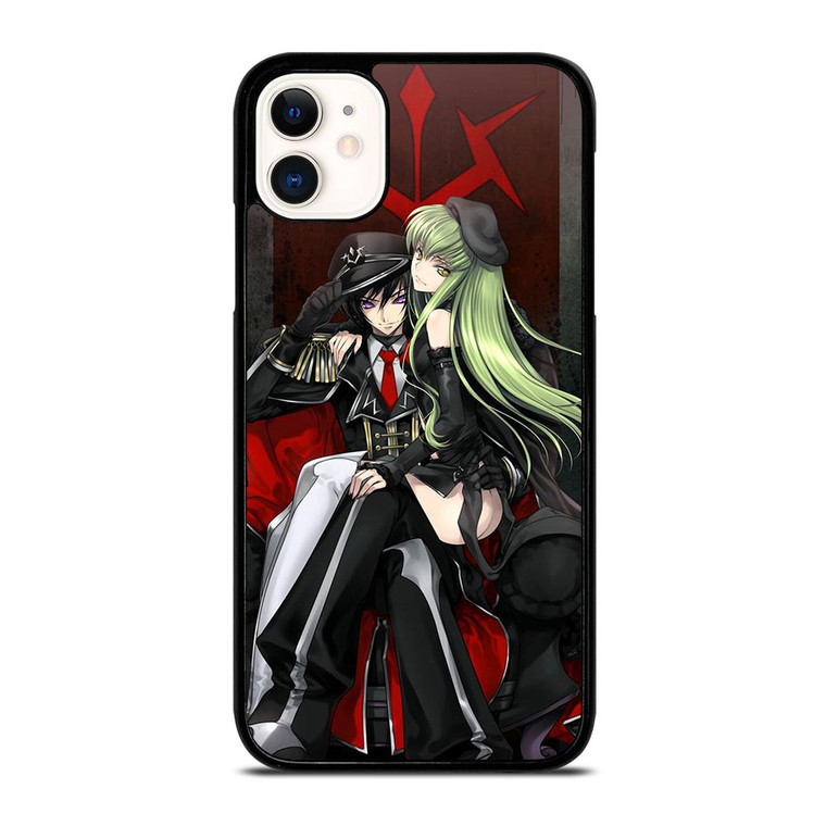 CODE GEASS LELOUCH CAMPEROUGE AND C.C ANIME MANGA iPhone 11 Case