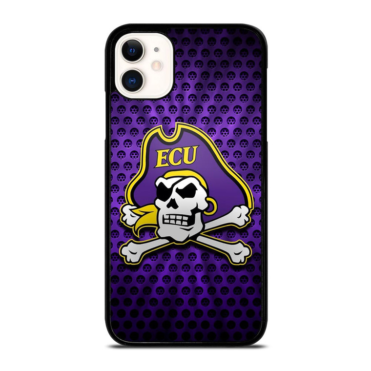 EAST CAROLINA PIRATES ECU UNIVERSITY FOOTBALL LOGO iPhone 11 Case