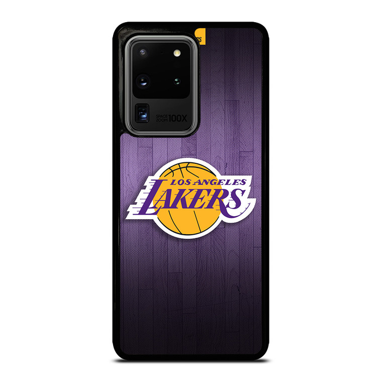 LA LAKERS WOOD DESIGN Samsung Galaxy S20 Ultra  Case