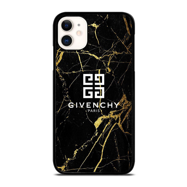 GIVENCHY PARIS GOLD MARBLE iPhone 11 Case