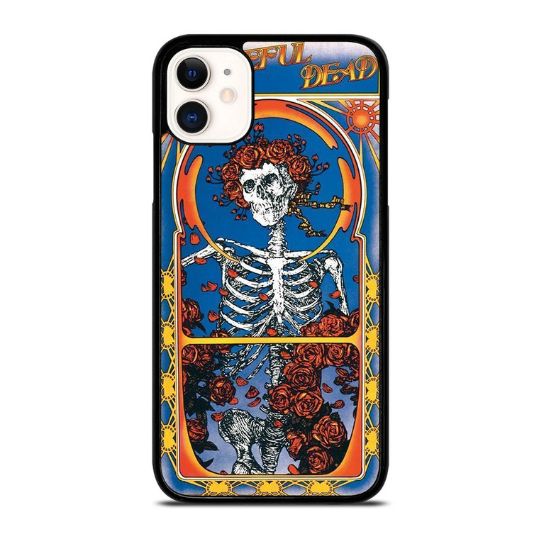 GRATEFUL DEAD SKULL AND ROSE 3 iPhone 11 Case