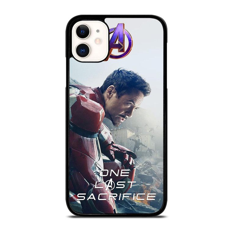IRON MAN AVENGERS ENDGAME SACRIFICE iPhone 11 Case