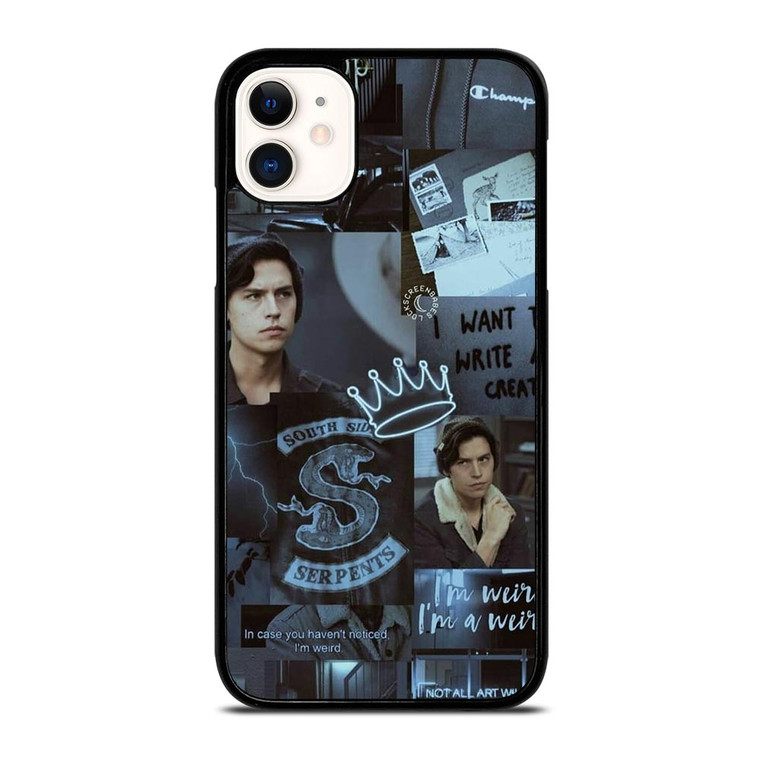 JUGHEAD JONES RIVERDALE COLLAGE iPhone 11 Case