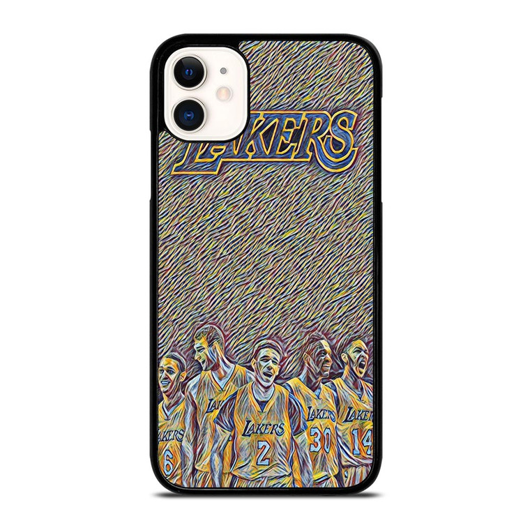 LA LAKERS ART iPhone 11 Case