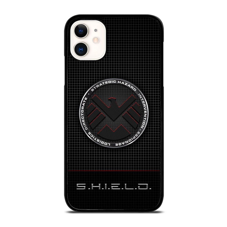 MARVEL AGENTS OF SHIELD LOGO METAL iPhone 11 Case