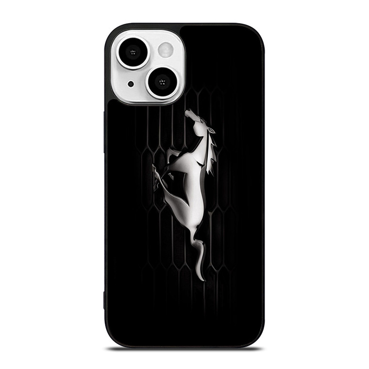 FORD MUSTANG GLOSSY BUMPER iPhone 13 Mini Case
