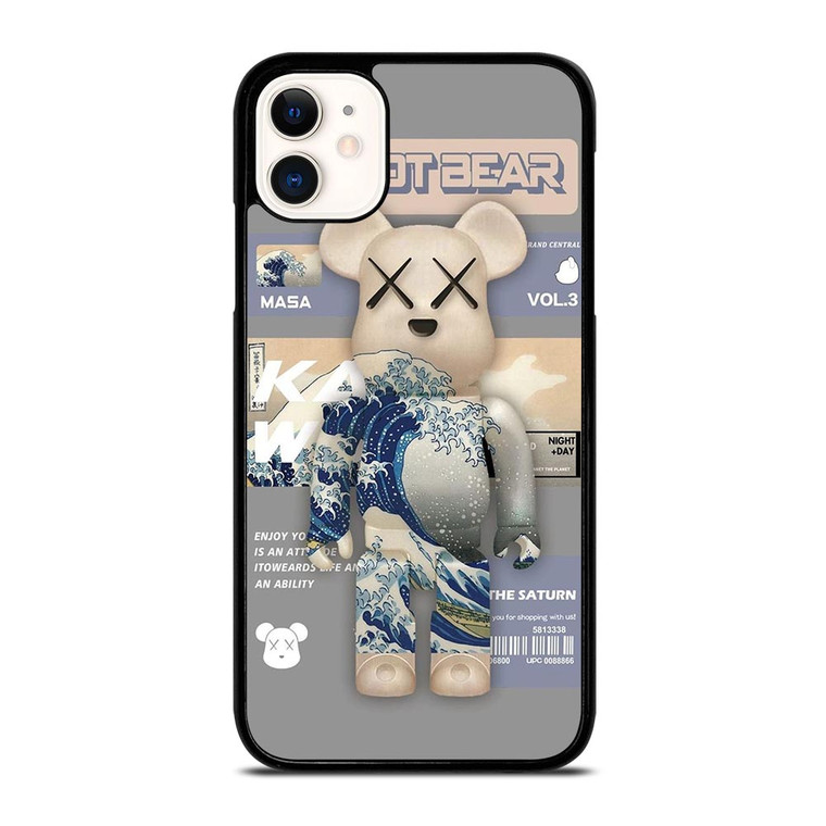 ROBOT BEAR MASA KAWS VOL 3 iPhone 11 Case