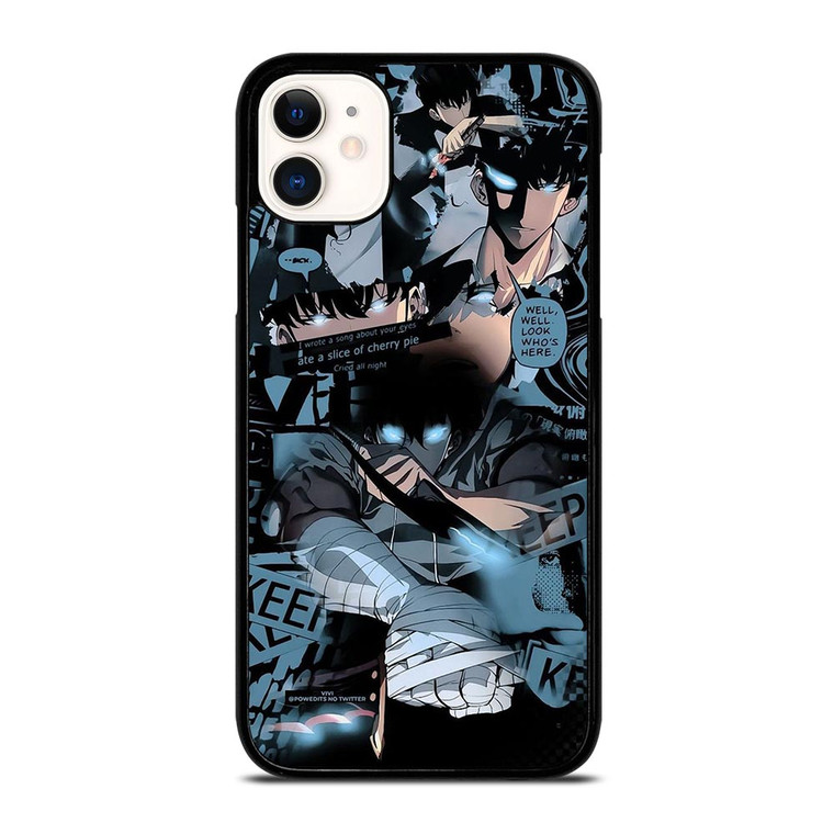 SOLO LEVELING SUNG JIN WOO COLLAGE iPhone 11 Case