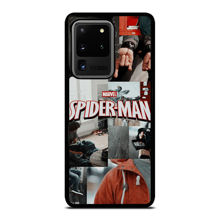 MARVEL SPIDERMAN LOGO COLAGE Samsung Galaxy S20 Ultra  Case