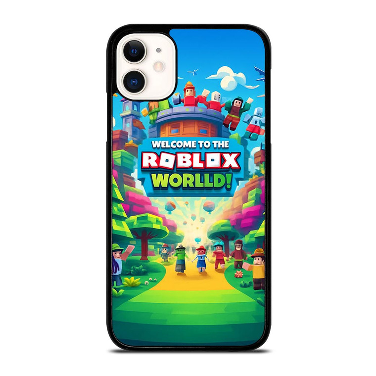 WELCOME TO ROBLOX WORLD iPhone 11 Case