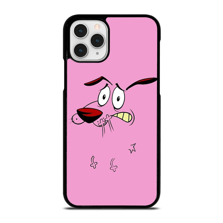 COURAGE THE COWARDLY DOG FACE iPhone 11 Pro Case