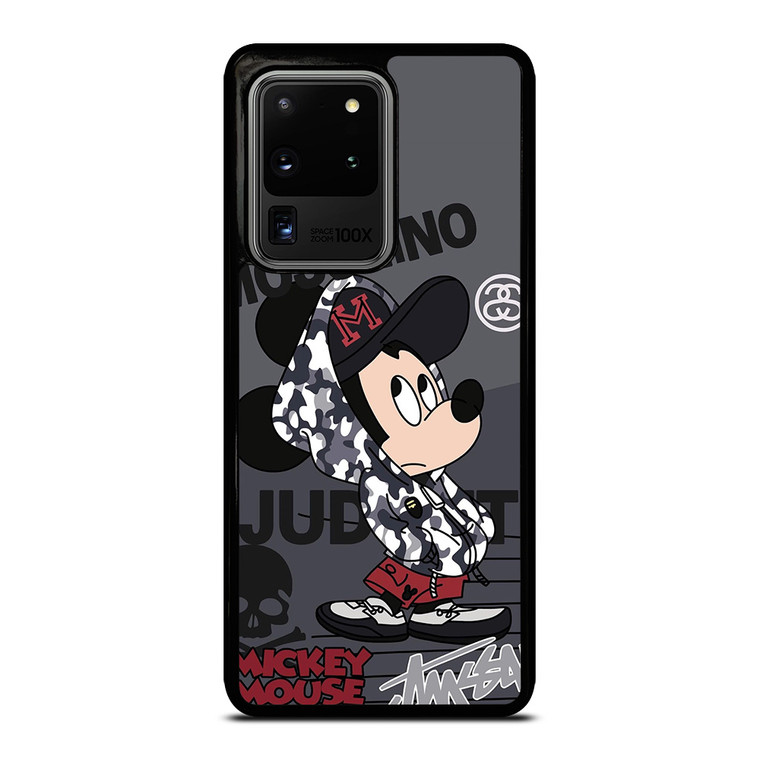 MICKEY MOUSE CAMO X MOSCHINO X STUSSY Samsung Galaxy S20 Ultra  Case