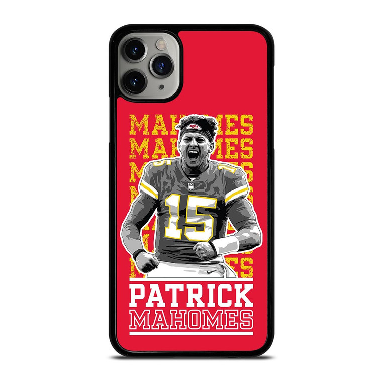 KANSAS CITY CHIEFS PATRICK MAHOMES 15 iPhone 11 Pro Case