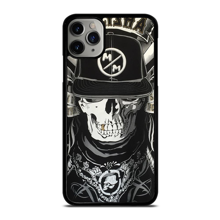 METAL MULISHA BLACK WHITE iPhone 11 Pro Case