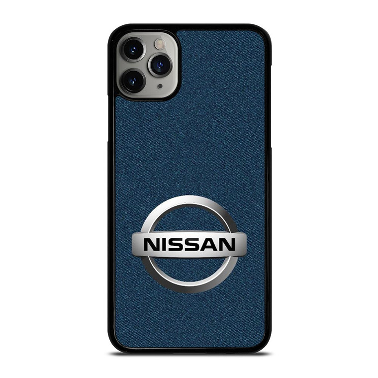 NISSAN CAR LOGO DENIM iPhone 11 Pro Case