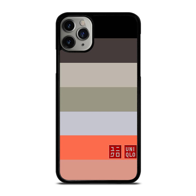 UNIQLO LOGO COLORFUL STRIPES iPhone 11 Pro Case