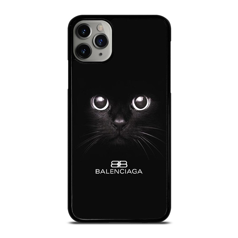 BALENCIAGA PARIS CAT LOGO iPhone 11 Pro Max Case