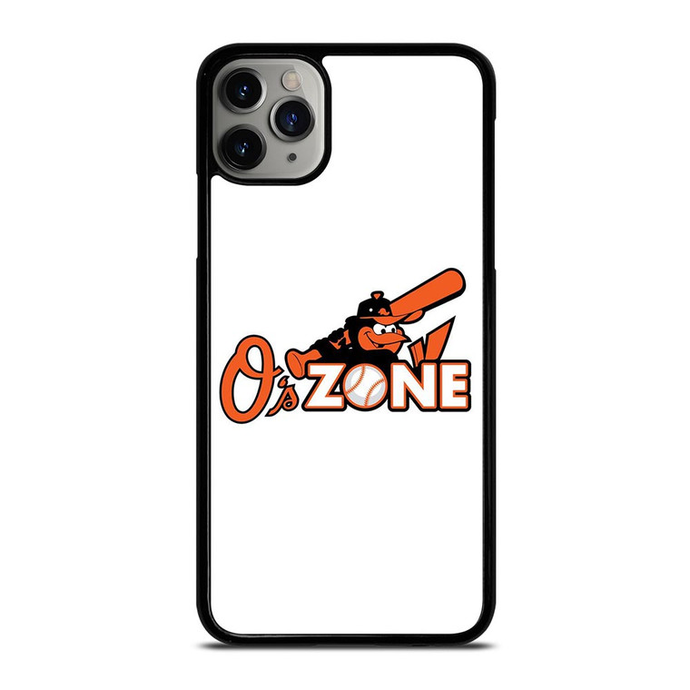 BALTIMORE ORIOLES ZONE LOGO BASEBALL TEAM iPhone 11 Pro Max Case