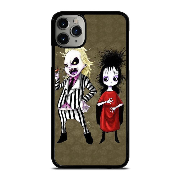 BEETLEJUICE TIM BURTON CARTOON iPhone 11 Pro Max Case