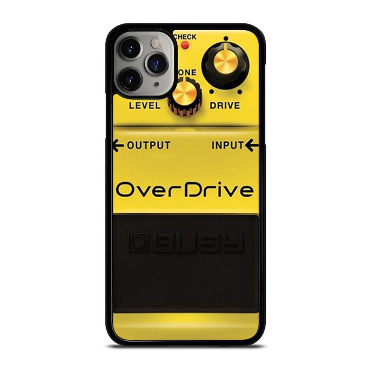 BOSS ELECTRIC GUITAR PEDAL EFFECT OVERDRIVE iPhone 11 Pro Max Case