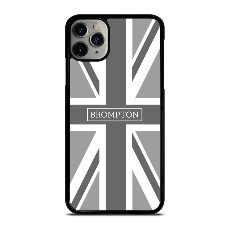 BROMPTON BIKE BRITISH BLACK WHITE iPhone 11 Pro Max Case