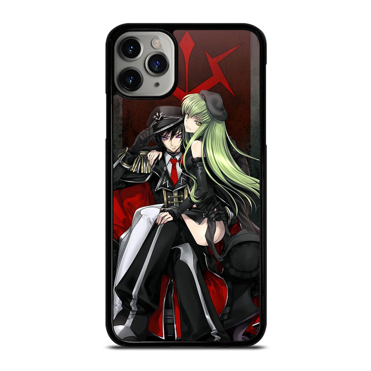 CODE GEASS LELOUCH CAMPEROUGE AND C.C ANIME MANGA iPhone 11 Pro Max Case
