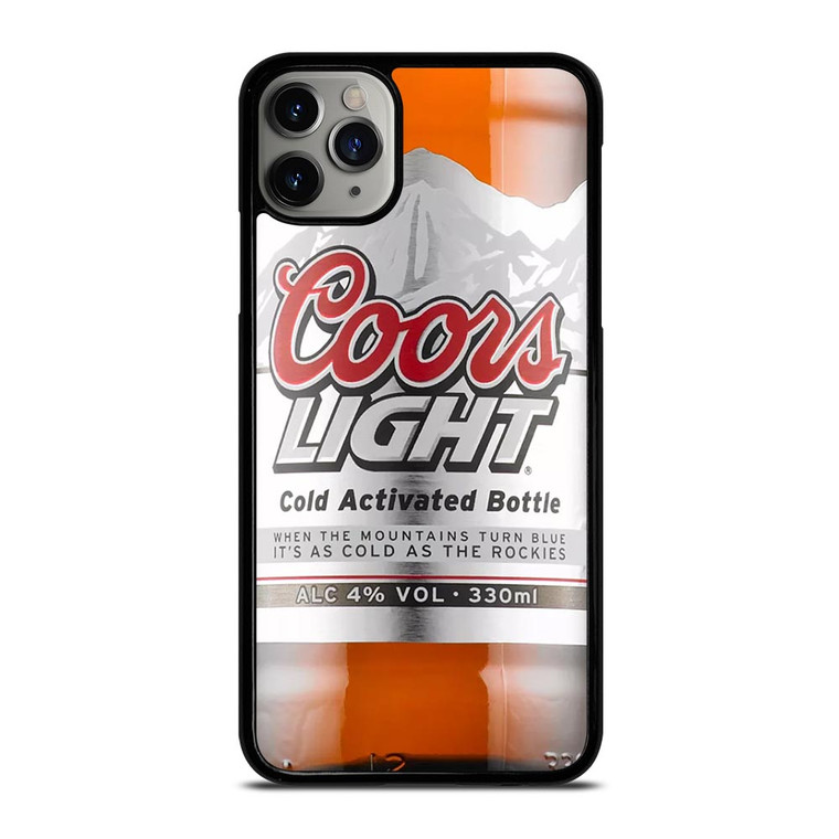 COORS LIGHT BEER 3 iPhone 11 Pro Max Case