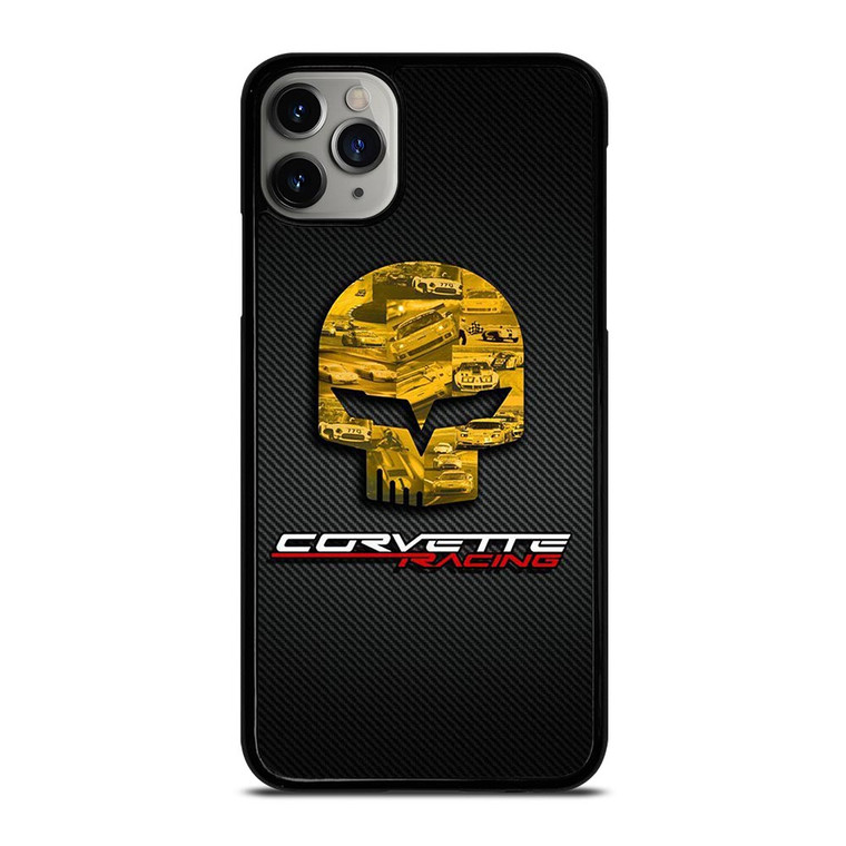 CORVETTE RACING SKULL LOGO iPhone 11 Pro Max Case